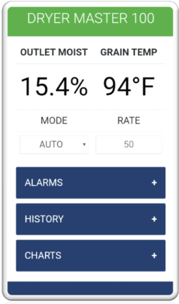 DM100 Web Interface